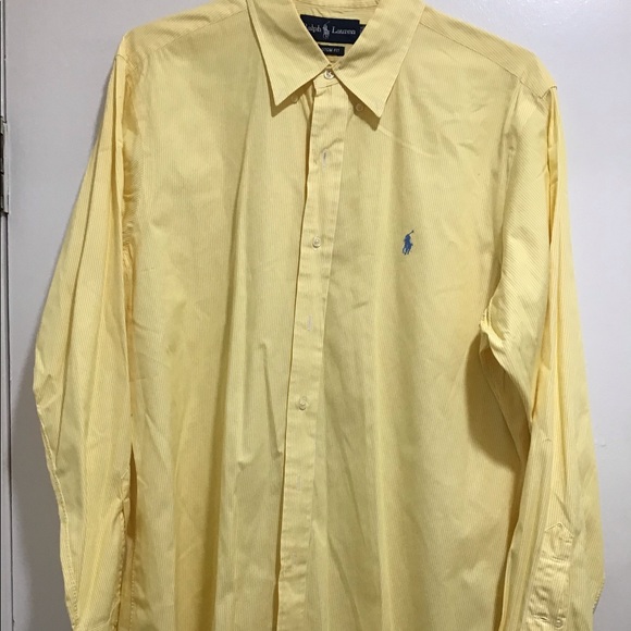 Ralph Lauren long sleeve button down shirt in XL (16 1/2) - Picture 1 of 4